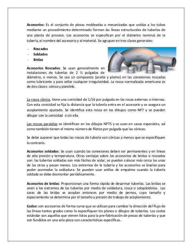 Tipos de niples hidraulicos pdf