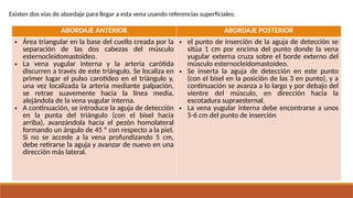 Musulo Bisel LOS ACCESO VENOSOS CENTRALES EN PACIENTES | PPTX