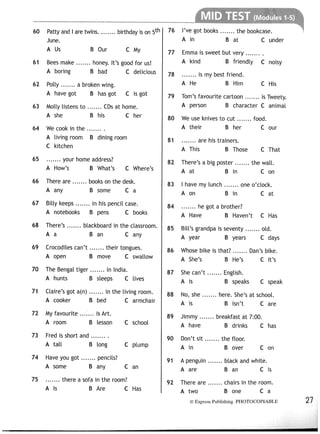 Access 1-test-booklet