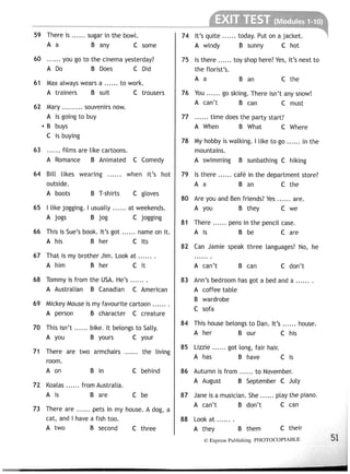 Access 1-test-booklet
