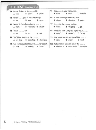 Access 1-test-booklet