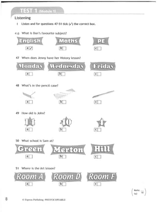 Access 1-test-booklet