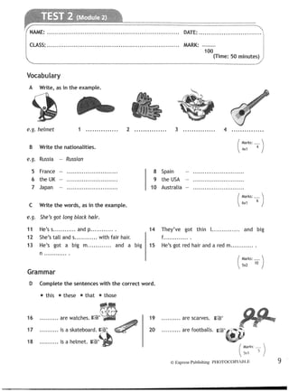 Access 1-test-booklet