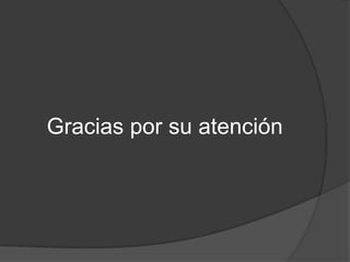 Gracias por su atención