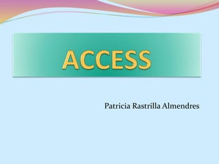 Patricia Rastrilla Almendres
 