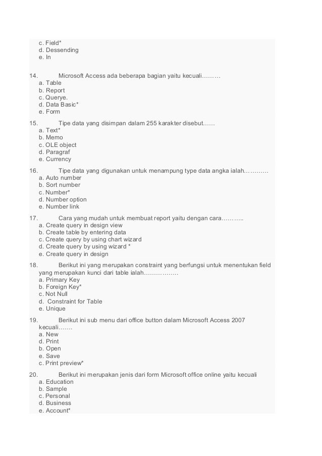 10 Kelebihan Dan Kekurangan Microsoft Access