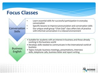 ACCESS English - Powerpoint Presentation | PPTX