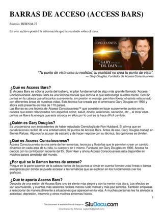 Access Bars Sintesis Bernal 27 Pdf