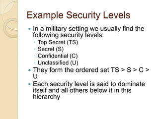 Access Control: Principles and Practice