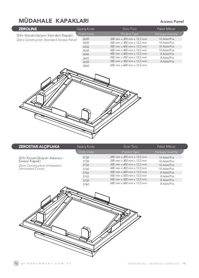 Access Panel Suspended Ceiling Accessories