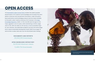 World Bank Annual Report 2023: Access to Information and Transparency ...