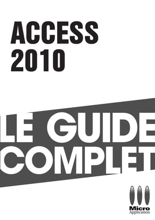 ACCESS
2010

 