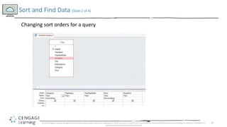 Access 2016 module 2 ppt presentation | PPTX