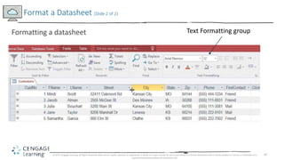 Access 2016 module 2 ppt presentation | PPTX