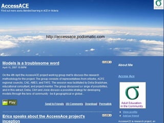 http://accessace.podomatic.com 