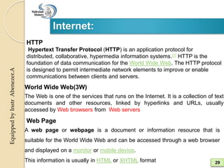 understanding the web: what happens when you enter... Access and use internet | PPTX