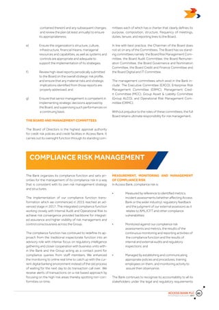 Access bank annual report 2017 (pg 1 - 199) | PDF