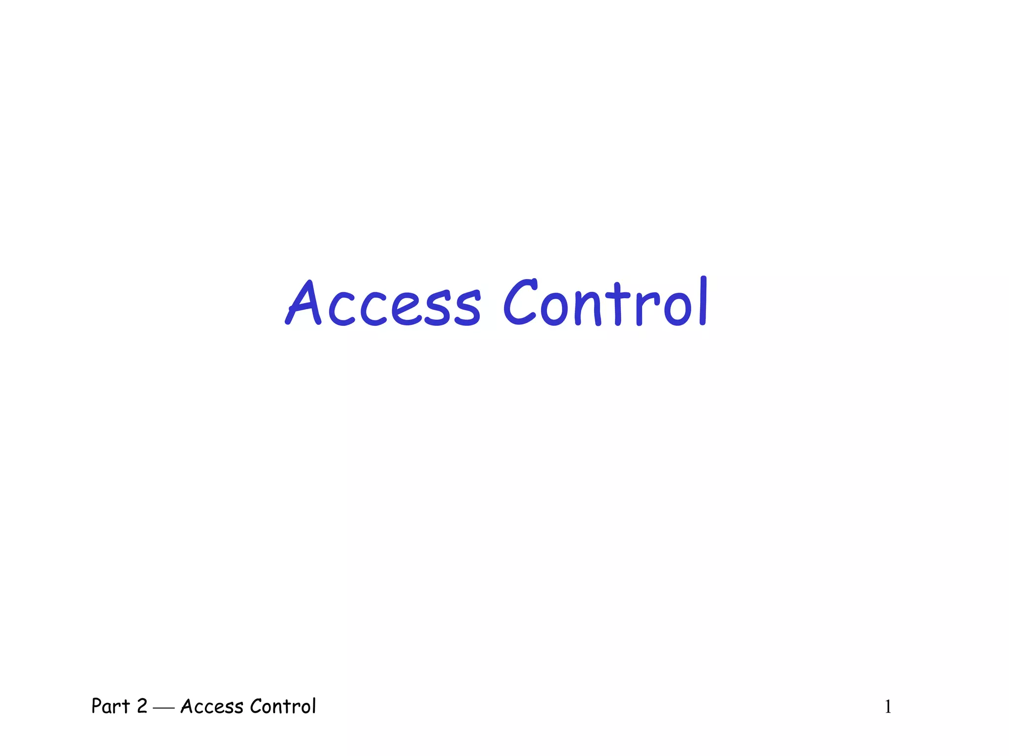slideShare access control.pptx