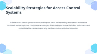Optimized access control techniques in Cloud Computing with Security ...
