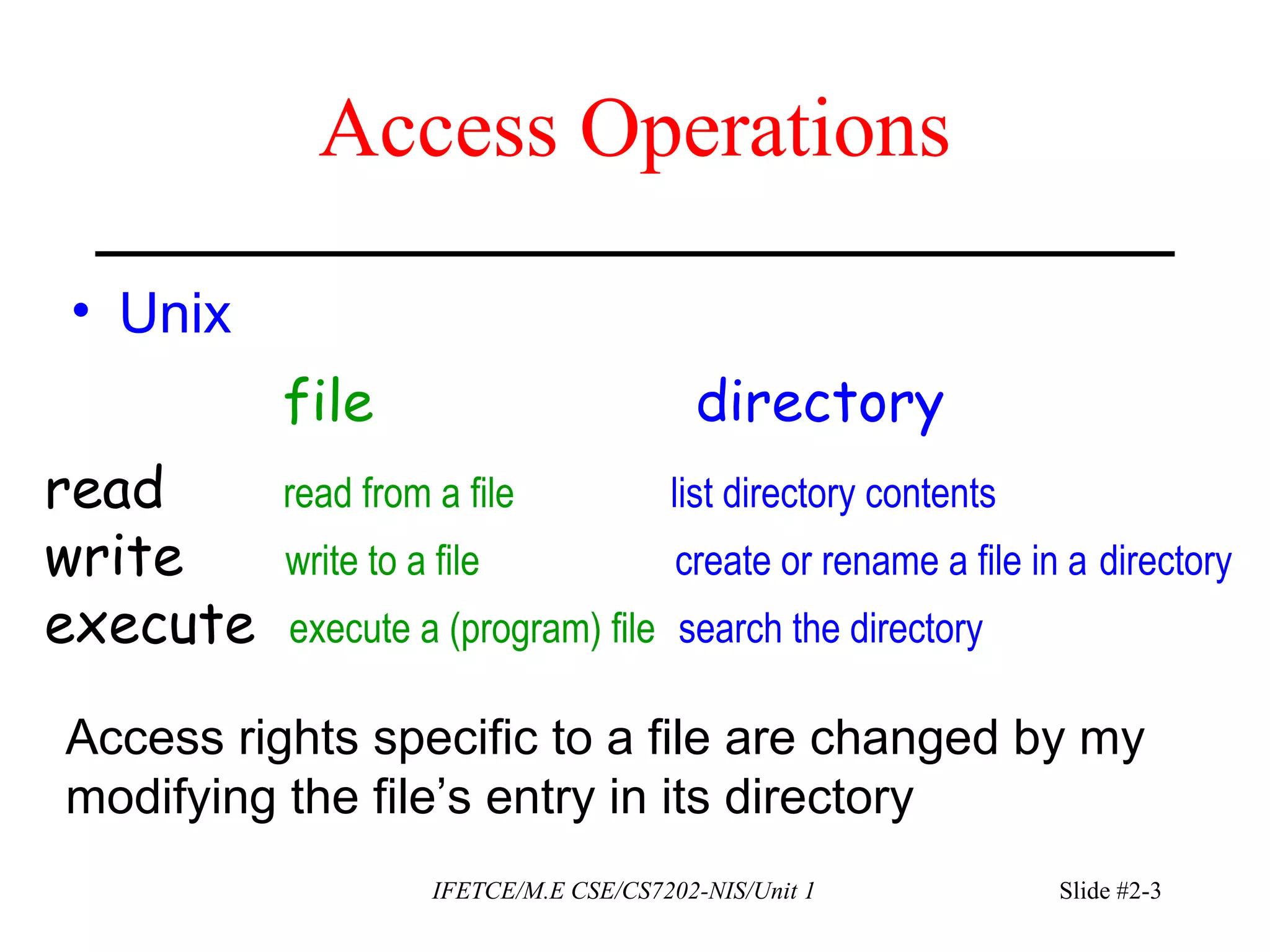 Access control matrix | PPT