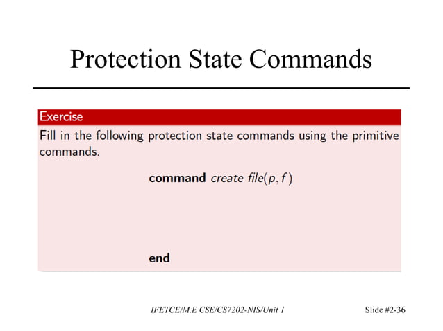 Access control matrix | PPT