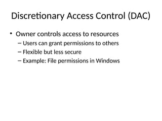 Comprehensive Overview of Access Control Models in Information Security ...