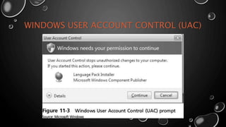 WINDOWS USER ACCOUNT CONTROL (UAC)
 