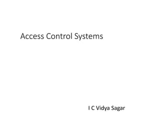 access control systems.pdf Physical Security Domains | PDF