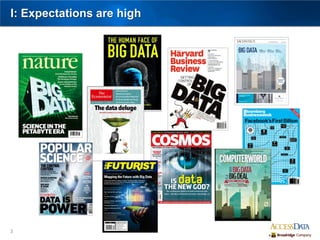 3
I: Expectations are high
 