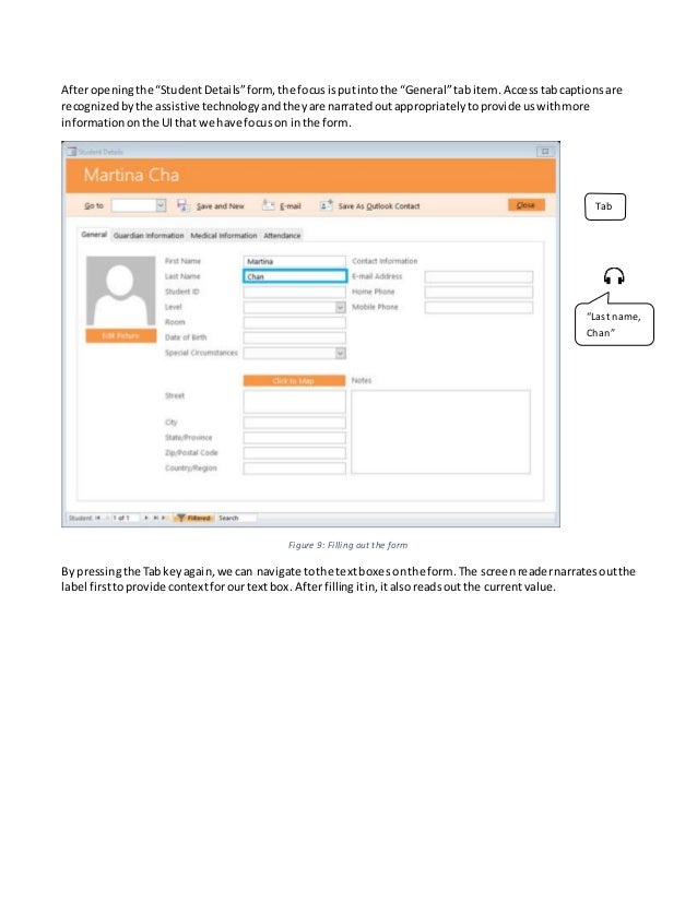 Access design guide for accessibility