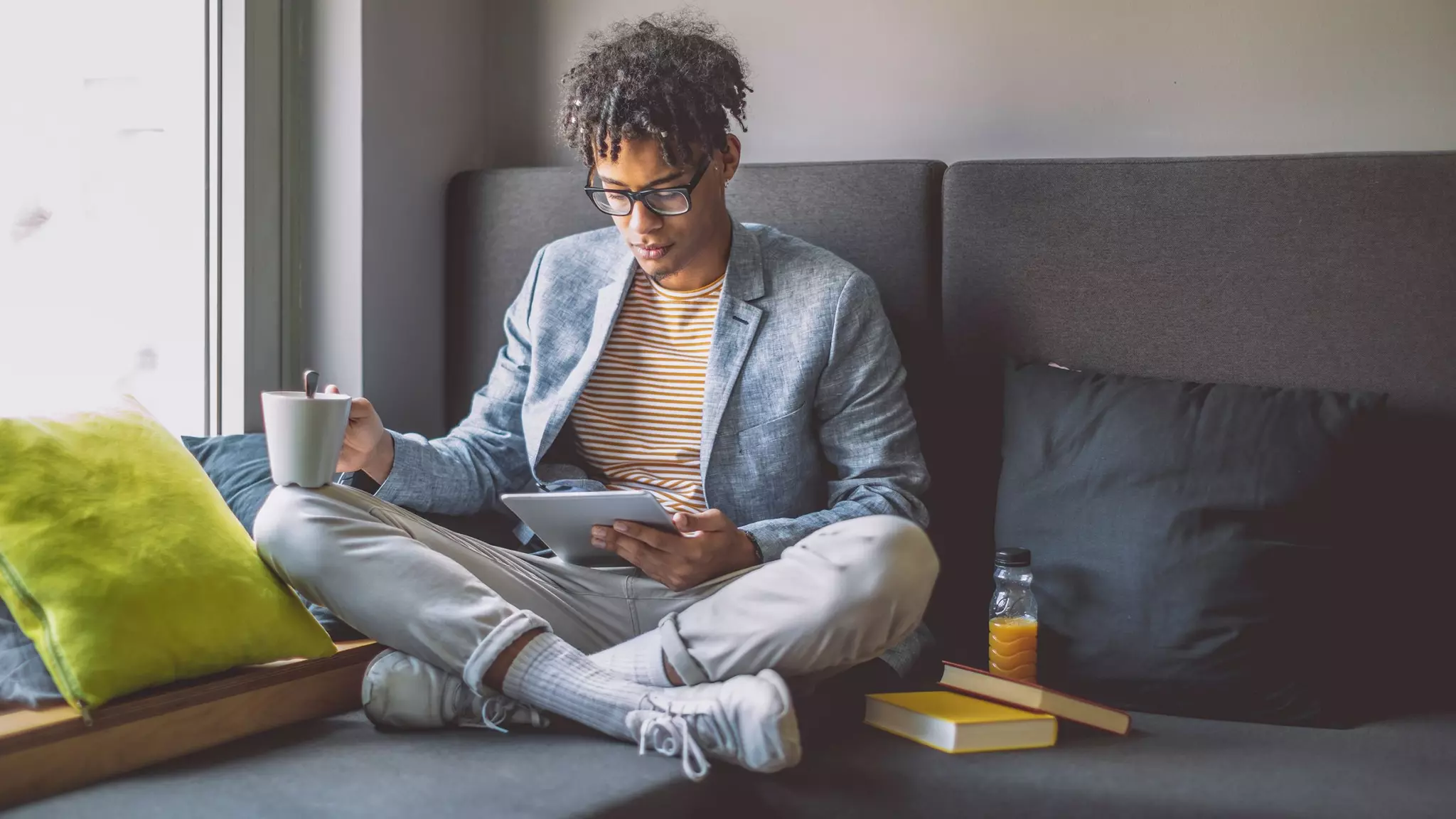 It may not look like anything at all.
 