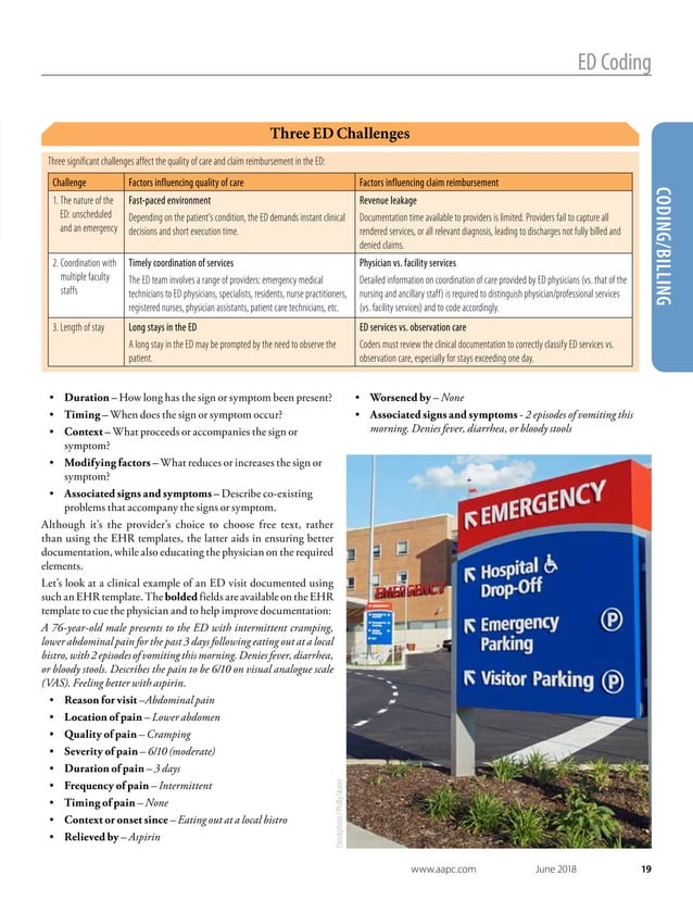 2 Best Practices to Improve Emergency Department Coding | PDF ...