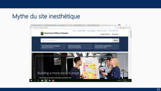 Mythe du site inesthétique
14
 