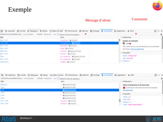 @hellosct1 -
Exemple
Constraste
Message d’alerte
 