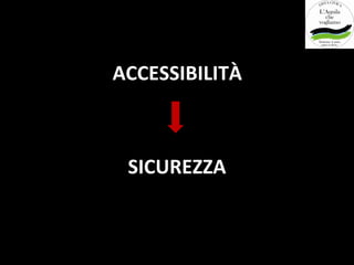 ACCESSIBILITÀ



 SICUREZZA
 