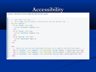 AccessibilityAccessibility
 