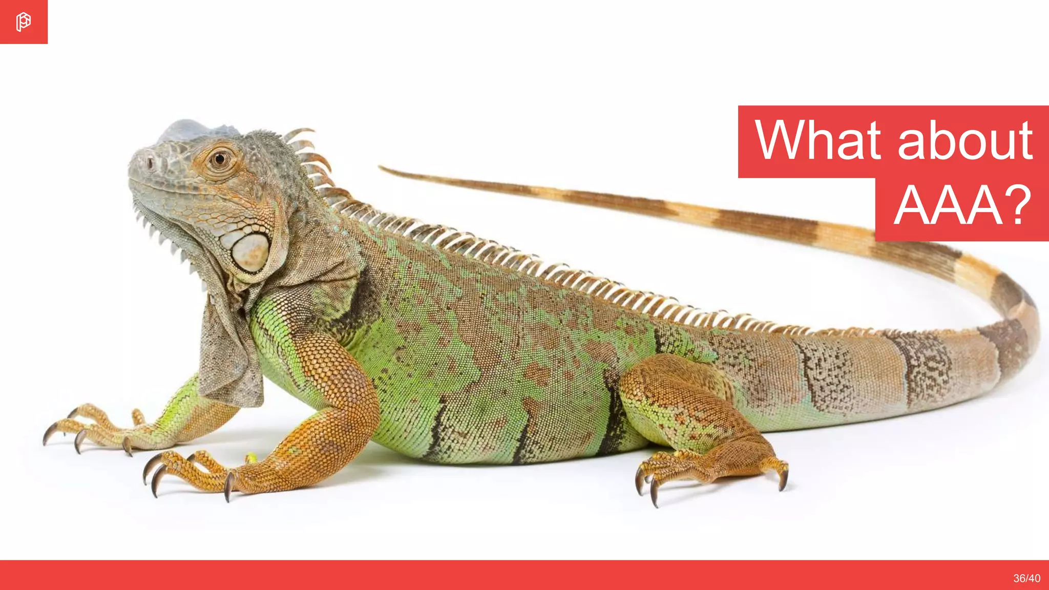 36/40
What about
AAA?
 