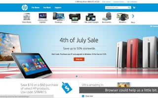 Browser could help us a little bit.
 