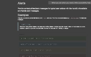 What you see when you need a little accessibility help
 