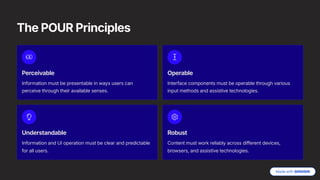 Accessibility-in-UI-Design-A11y POUR Principle) | PDF