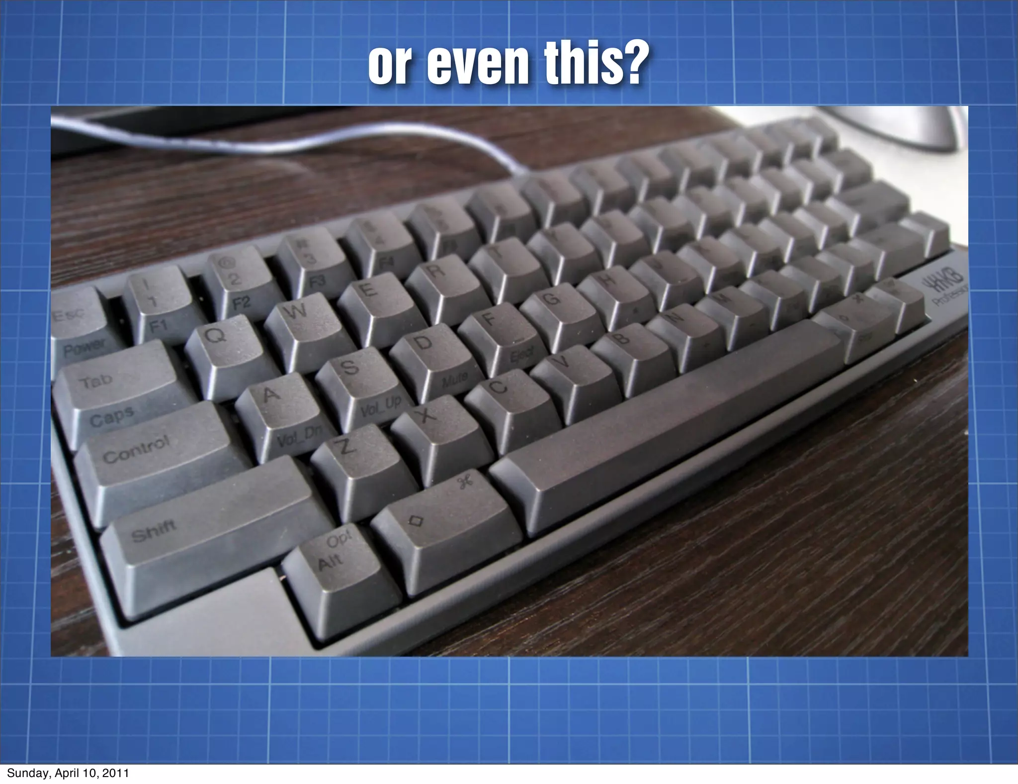 or even this?




Sunday, April 10, 2011
 