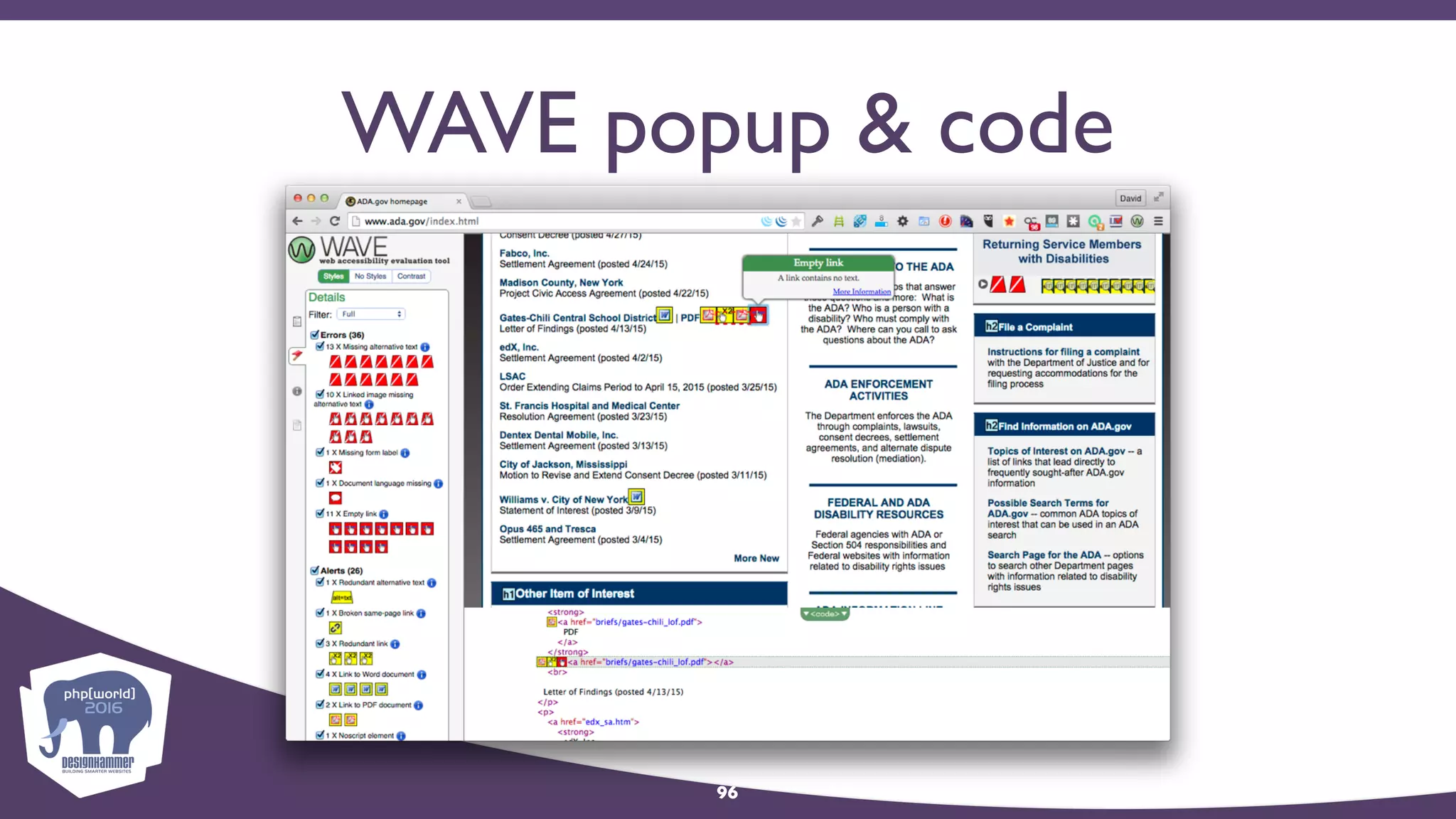 WAVE popup & code
96
 