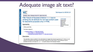 Adequate image alt text?
74
 