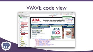 WAVE code view
95
 