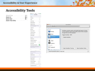 Accessibility & User Experience
World Headquarters
Cincinnati, Ohio
Accessibility Tools
 