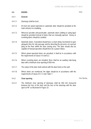 Accessibility code 2013 | PDF