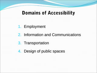 Accessibility and Information Systems | PPT