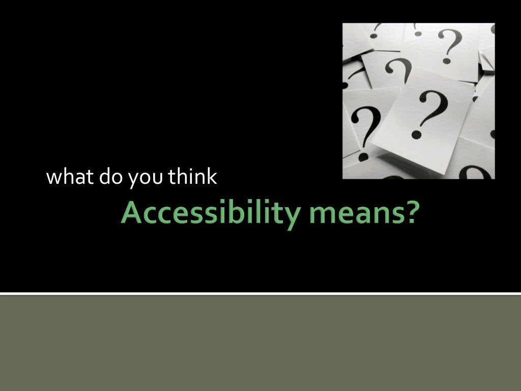 Accessibility issues with ebooks