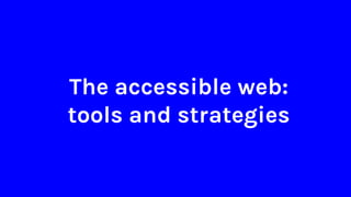 Introduction to Web Accessibility | PDF