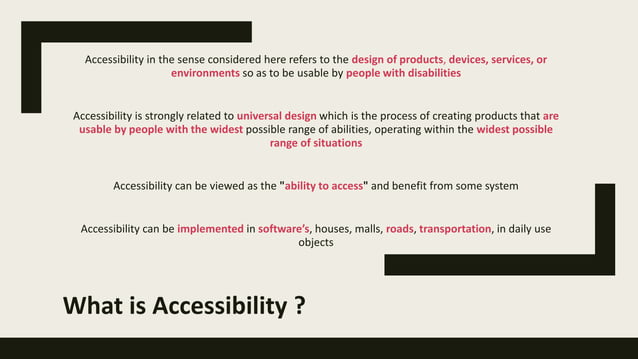 Accessibility Testing Approach | PPTX